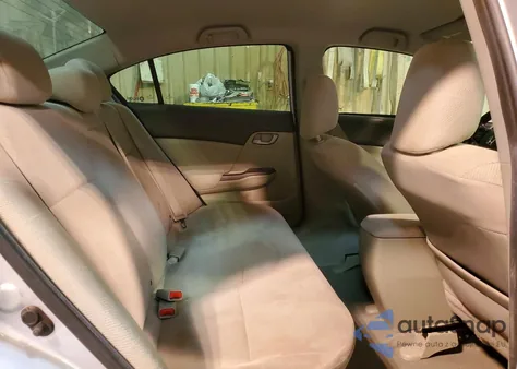 2012 Honda Civic Lx z USA, uszkodzony, nr VIN 2HGFB2F52CH580095